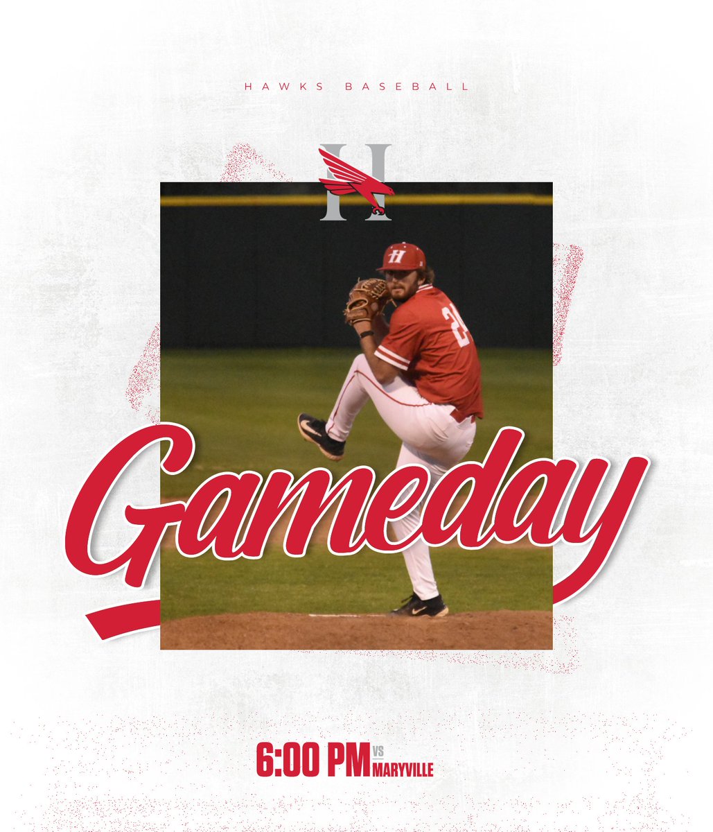 Hawks Baseball kicks off their series with Maryville tonight at home!

#hawkem