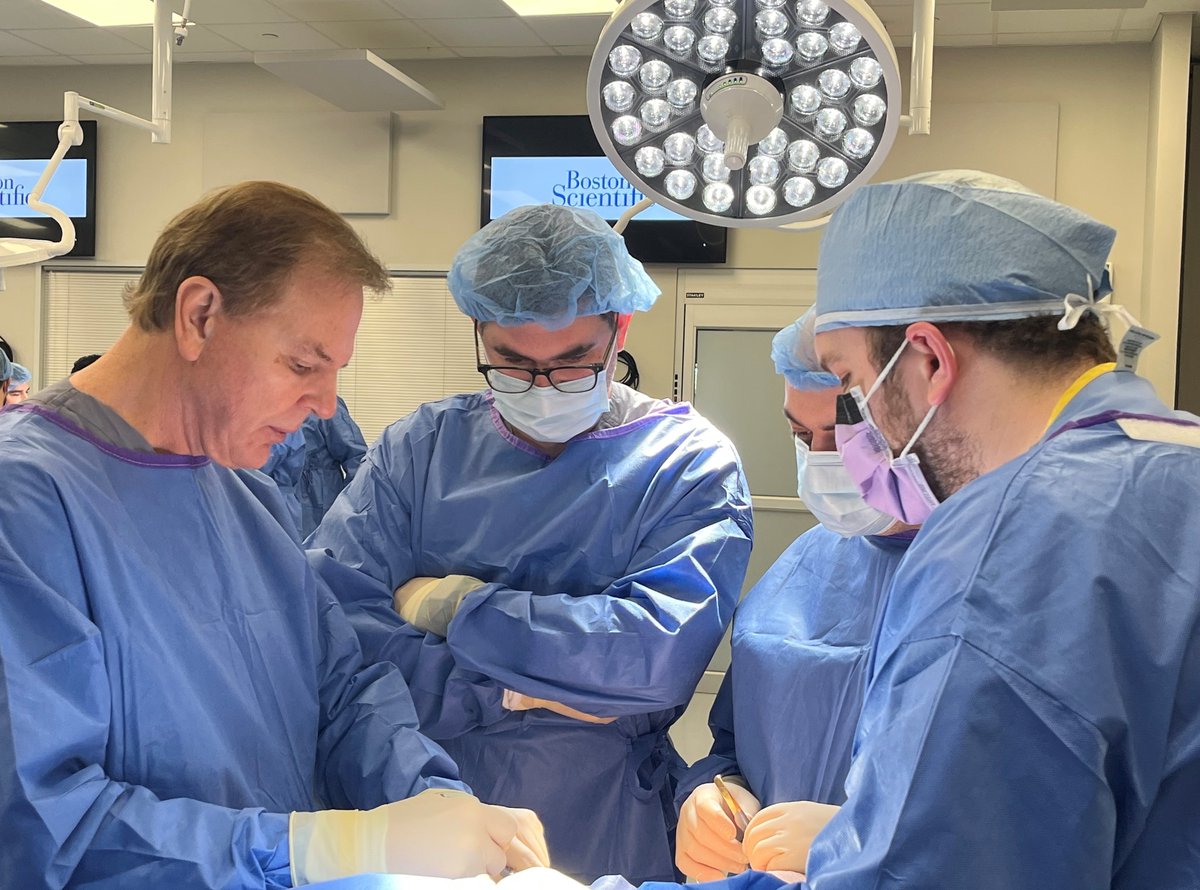 Boston Scientific Urology (@bsc_urology) on Twitter photo Another great PrU Fellows Course is in the books! Attendees focused on advanced procedures and complex case management for ED and male incontinence with cadaveric hands-on lab.
Led by faculty Drs. Dean Knoll, <a href="/drhelenbernie/">Helen L. Bernie</a>, Michael Granieri, <a href="/Dr_Roy/">LeRoy Jones MD</a>, and <a href="/atrozanski/">Alex Rozanski</a>. Another great PrU Fellows Course is in the books! Attendees focused on advanced procedures and complex case management for ED and male incontinence with cadaveric hands-on lab.
Led by faculty Drs. Dean Knoll, <a href="/drhelenbernie/">Helen L. Bernie</a>, Michael Granieri, <a href="/Dr_Roy/">LeRoy Jones MD</a>, and <a href="/atrozanski/">Alex Rozanski</a>.
