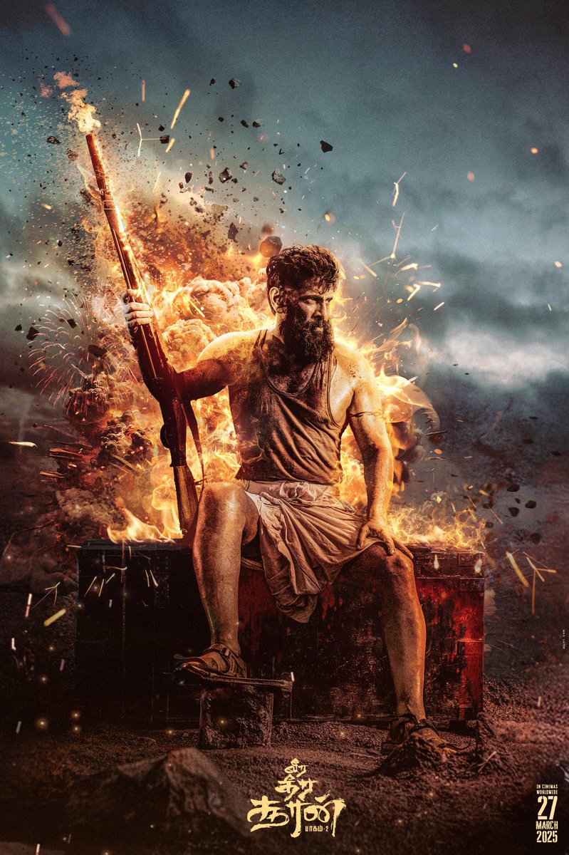 cinema cinema (@kailashsatana) on Twitter photo #VeeraDheeraSooran - action drama packed with intersting moments , hats off to casting 👍🤞 director #suarunkumar sir , dop #thenieshwar sir, <a href="/editor_prasanna/">Prasanna.G.K</a> stunts of pheniox prabhu 💥 they are giving extraordinary supports 💥 #VeeraDheeraSooran - action drama packed with intersting moments , hats off to casting 👍🤞 director #suarunkumar sir , dop #thenieshwar sir, <a href="/editor_prasanna/">Prasanna.G.K</a> stunts of pheniox prabhu 💥 they are giving extraordinary supports 💥
