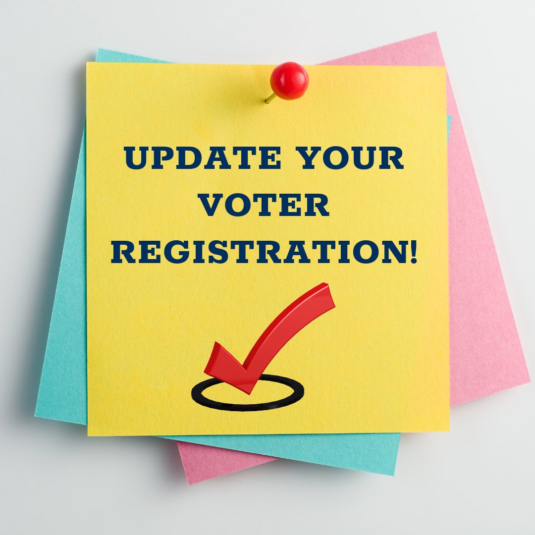 Moved recently?  Changed your name?  You can update your voter registration at anytime online!   Visit washco-mdelections.org and get started!
#MDVOTES