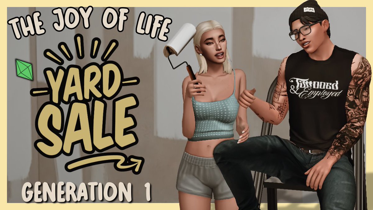 Tovie 🌺 (@tovieplays) on Twitter photo 🍰HAVING A YARD SALE IN THE SIMS! NEW EP IS OUT NOW ON YOUTUBE OF THE JOY OF LIFE LEGACY CHALLENGE
YOUTUBE LINK IS HERE ➡️youtube.com/watch?v=3aaqxl…
<a href="/TheSims/">The Sims</a> <a href="/SimJammers/">The Sim Jammers💙💜</a> <a href="/SSY_sims/">Sims Streamers and YouTubers</a> @TheSimmersSquad <a href="/simsfederation/">SimsFederation</a> #ShowUsYourSims 🍰HAVING A YARD SALE IN THE SIMS! NEW EP IS OUT NOW ON YOUTUBE OF THE JOY OF LIFE LEGACY CHALLENGE
YOUTUBE LINK IS HERE ➡️youtube.com/watch?v=3aaqxl…
<a href="/TheSims/">The Sims</a> <a href="/SimJammers/">The Sim Jammers💙💜</a> <a href="/SSY_sims/">Sims Streamers and YouTubers</a> @TheSimmersSquad <a href="/simsfederation/">SimsFederation</a> #ShowUsYourSims