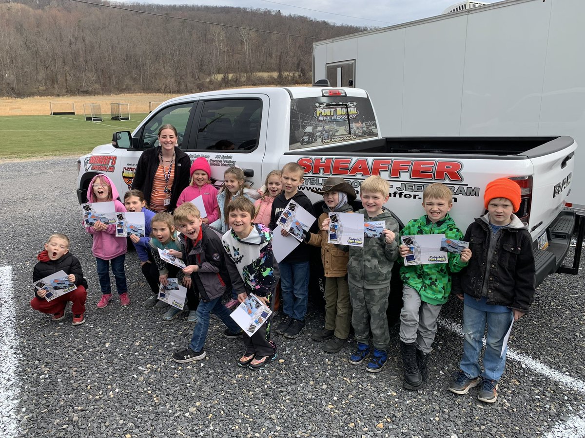 PortRoyalSpdway's tweet image. 🏁 🏁 The Port Royal Speedway team was excited to participate in the Greenwood Elementary “Touch-A-Truck” event earlier this morning. Great to see the next generation of fans’ excitement! 🏁 🏁
