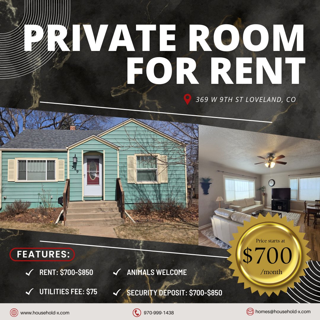 📍369 W 9th St Loveland, CO

Flexible coliving with a diverse community! DM for limited spots! 

👉 Household-X.com 

#RoomForRent #CommunityLiving #colivingclub