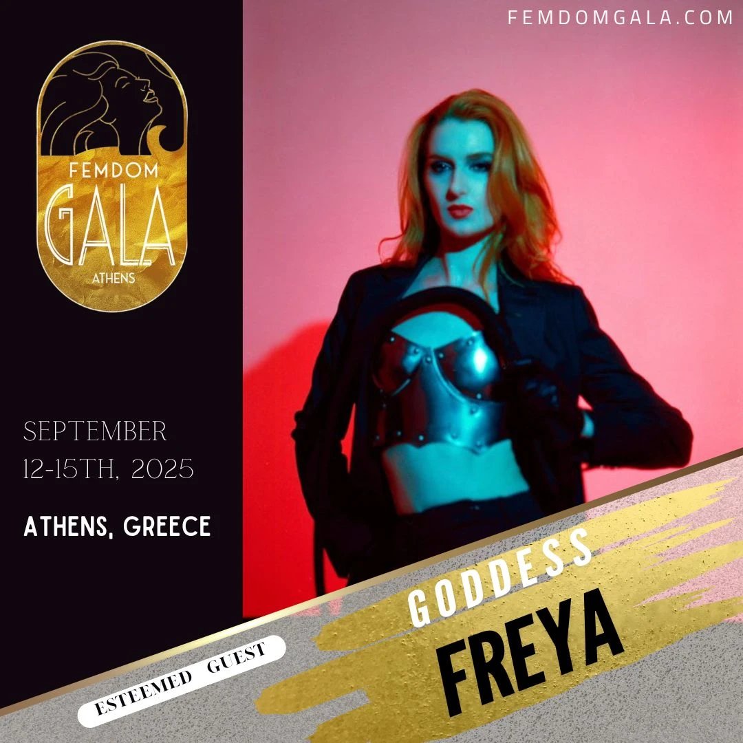 FemDom Gala (@femdomgala) on Twitter photo Some experiences are fleeting. Others become part of history.
At FemDom Gala, <a href="/DommeFreya/">Goddess Freya</a> joins a lineup of extraordinary Women who leave their mark wherever they go. This is not just a gathering it is a moment in time that will be spoken about long after it ends.
Will you be a Some experiences are fleeting. Others become part of history.
At FemDom Gala, <a href="/DommeFreya/">Goddess Freya</a> joins a lineup of extraordinary Women who leave their mark wherever they go. This is not just a gathering it is a moment in time that will be spoken about long after it ends.
Will you be a