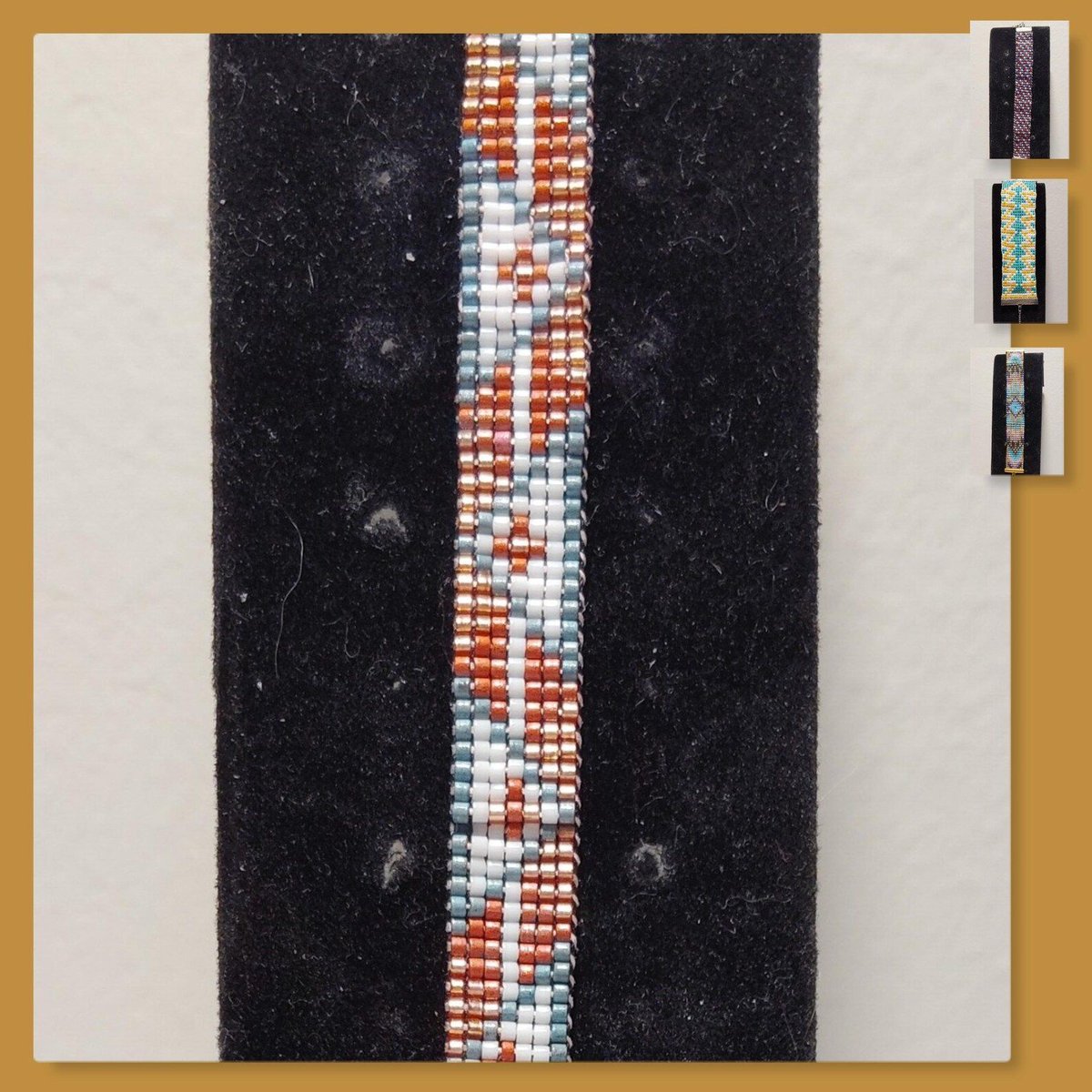 Covergirlbeads's tweet image. Beautifully designed loom beaded bracelets with magnetic clasps only, makes them amazingly easy to clasp but strong enough to stay together etsy.com/listing/186223… @audscrftdcrtns #sdftt #BeadedLoomBracelet #MagneticClasps