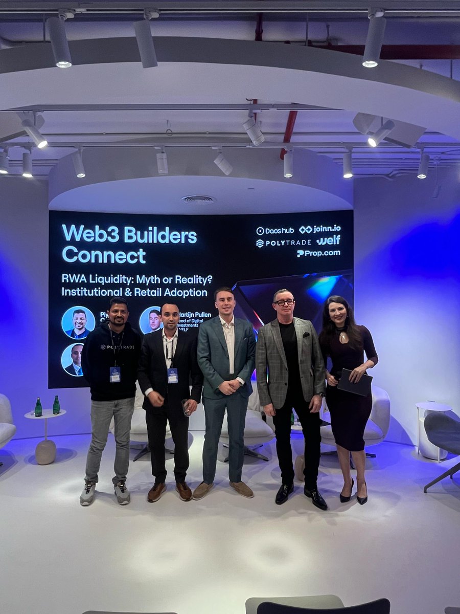 A big thank you to @DaosHub for hosting such a fantastic event and inviting our COO - Leo, as a panelist! 
Grateful for the opportunity to share insights on tokenized RWAs and the future of Web3. Looking forward to more great events ahead!🚀 
#Web3 #Tokenization #RWAs