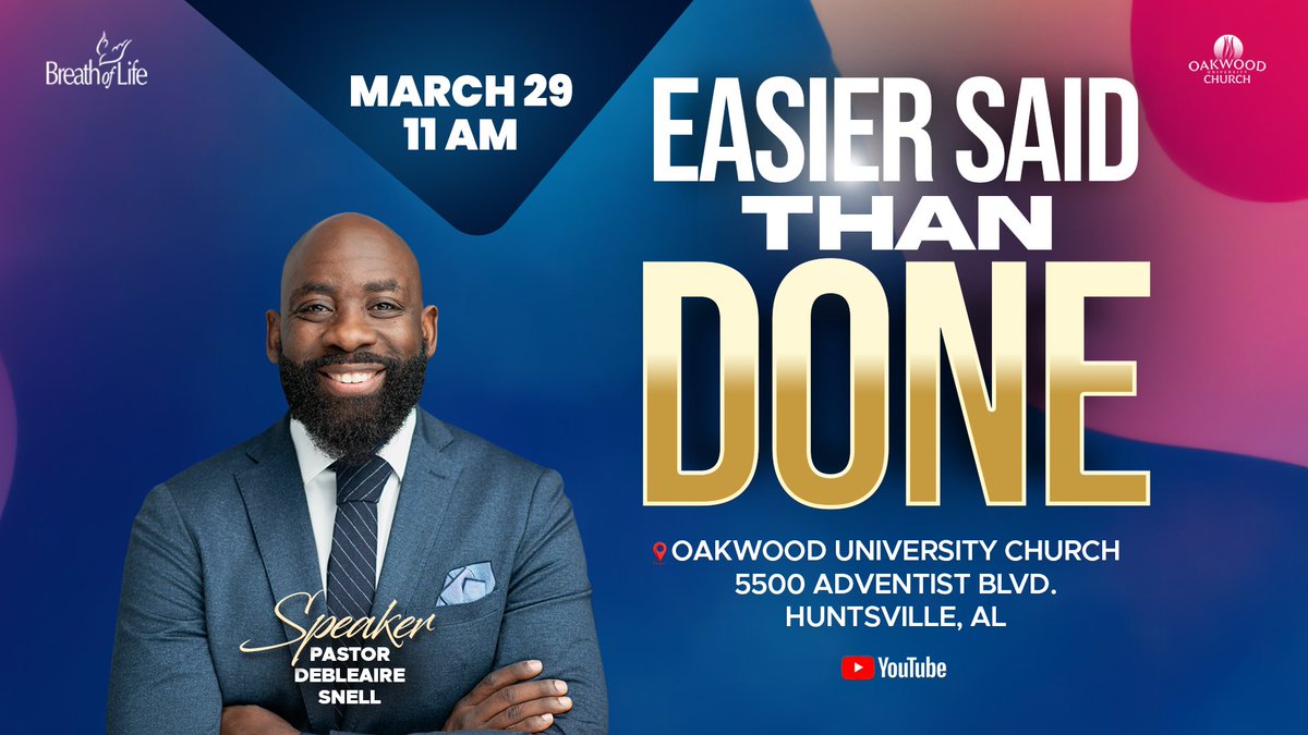 Oakwood University Church tweet media
