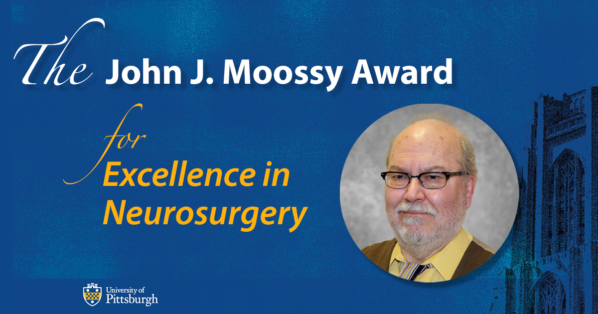 Pitt Neurosurgery (@pittneurosurg) on Twitter photo We enthusiastically announce the establishment of the John J. Moossy Award for Excellence in Neurosurgery, honoring long-time mentor, while recognizing outstanding <a href="/PittTweet/">University of Pittsburgh</a> med students interested in the field of neurosurgery. bit.ly/42nnghO <a href="/pitt_medicine/">University of Pittsburgh School of Medicine</a> <a href="/UPMC/">UPMC</a> We enthusiastically announce the establishment of the John J. Moossy Award for Excellence in Neurosurgery, honoring long-time mentor, while recognizing outstanding <a href="/PittTweet/">University of Pittsburgh</a> med students interested in the field of neurosurgery. bit.ly/42nnghO <a href="/pitt_medicine/">University of Pittsburgh School of Medicine</a> <a href="/UPMC/">UPMC</a>