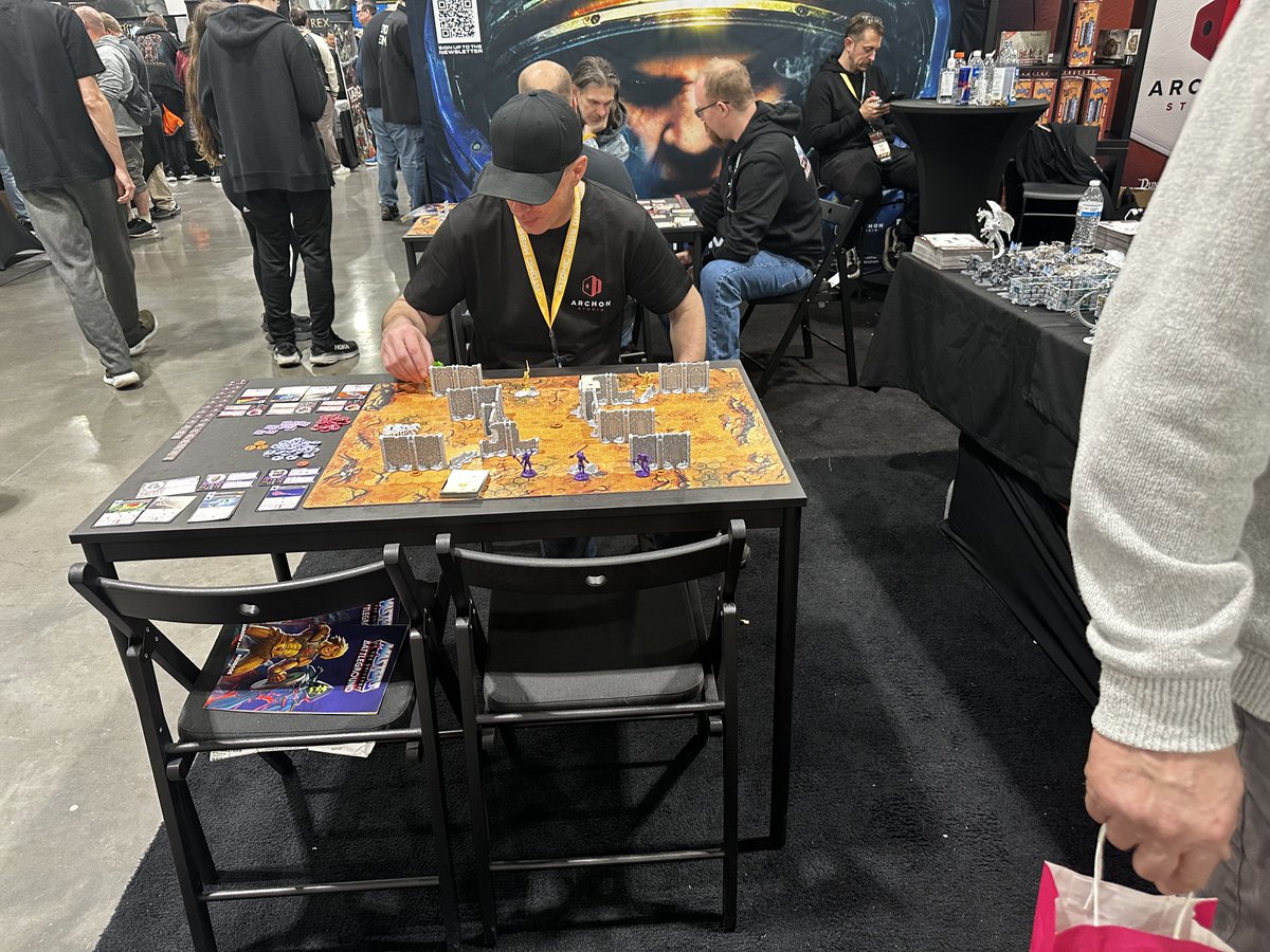 ElriksHobbies's tweet photo. Para Bellum & Archon Studios -
Vendor hall is open today until 6 pm. Stop by Para Bellum booth #202 for some demos of Conquest, or hop across to booth #204 and check out some Masters of the Universe Battle Ground demos.
#elrikshobbies #parabellum #archonstudios #adepticon2025 https://t.co/aSt4jjDxRu