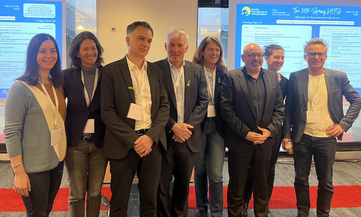 SFT Transplantation (@sftfrancophone) on Twitter photo 📸 Zeynep Demir <a href="/Esposito16Laure/">LAURE Esposito</a> <a href="/AntoineTHIERR21/">Antoine THIERRY</a> Antoine Durrbach - Marina Charbit <a href="/KamarNassim/">Kamar Nassim</a> <a href="/hKminski/">hannah kaminski</a> - Julien Zuber
<a href="/sfiimmunologie/">SFI Immunologie</a> <a href="/SFMicrobiologie/">SFM_Microbiologie</a> <a href="/SPILF_/">SPILF</a> <a href="/com_SFNDT/">SFNDT</a> <a href="/ag_biomedecine/">Agence de la biomédecine</a> 📸 Zeynep Demir <a href="/Esposito16Laure/">LAURE Esposito</a> <a href="/AntoineTHIERR21/">Antoine THIERRY</a> Antoine Durrbach - Marina Charbit <a href="/KamarNassim/">Kamar Nassim</a> <a href="/hKminski/">hannah kaminski</a> - Julien Zuber
<a href="/sfiimmunologie/">SFI Immunologie</a> <a href="/SFMicrobiologie/">SFM_Microbiologie</a> <a href="/SPILF_/">SPILF</a> <a href="/com_SFNDT/">SFNDT</a> <a href="/ag_biomedecine/">Agence de la biomédecine</a>