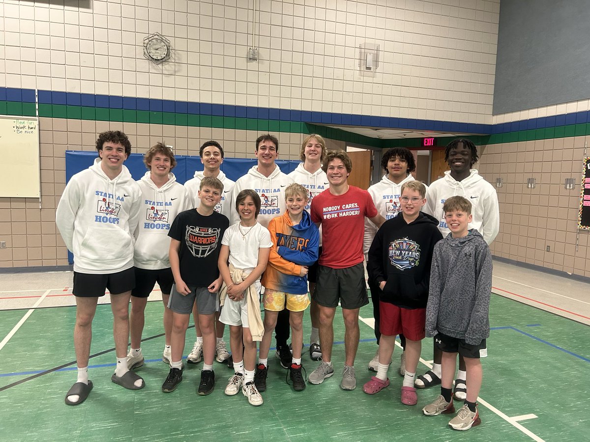 Thank you to John Harris Elementary for having us over for their PBIS celebration! Our boys spoke to the kids about being Helpful, showing Excellence, showing Respect, and taking Ownership (HERO) both in the classroom and on the court! Proud of these kids! #FAMILY #GoPats