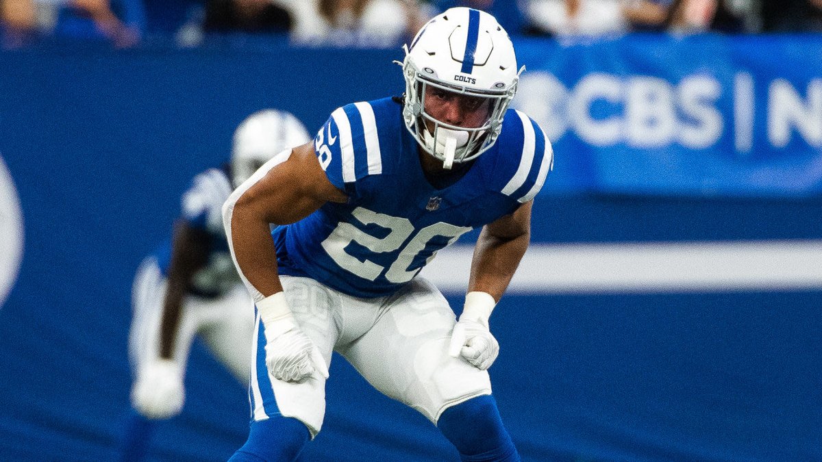 SleeperColts's tweet image. The Colts secondary is top ___ in the league.

What number? ⬇️🤔

CB1: Charvarius Ward
CB2: Jaylon Jones or JuJu Brents
SLCB: Kenny Moore II
FS: Camryn Bynum
SS: Nick Cross