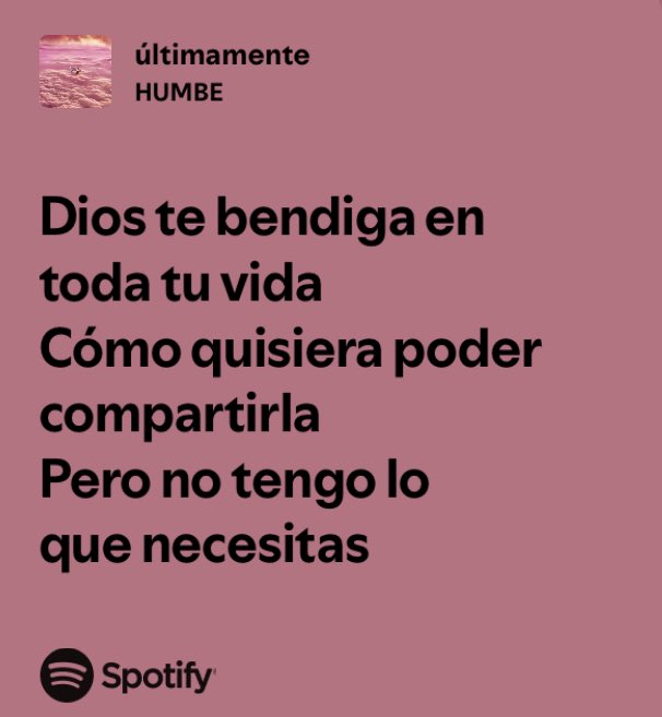 ay humbe como vas a escribir esto me quiero arrancar el corazón