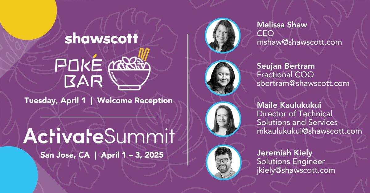 Just a few more days until <a href="/Iterable/">Iterable</a>'s Activate Summit 2025!
We’re counting down the days until we’re back at Iterable's premier summit in San Jose, where top marketers will gather to exchange insights, discover fresh strategies. Here’s the full agenda: hubs.ly/Q03dVhjh0