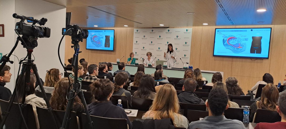Inauguramos con éxito el ciclo de sesiones de bienvenida “Tu Parto en Quirónsalud Barcelona” de la mano de la Dra. <a href="/maria___goya/">Maria Goya</a>, obstetra en el centro, y Gemma Ruiz, directora asistencial del equipo de matronas Mi Matrona en el hospital quironsalud.com/hospital-barce…