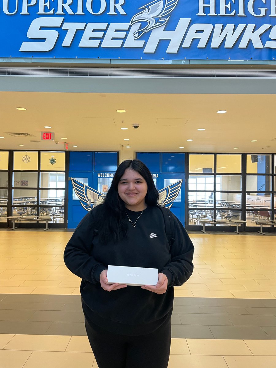 Congratulations Arionna! 🎉 She connected with our Recruitment Team, explored her future &amp; won a brand-new Apple Watch! ⌚✨

Want to learn about Sault College + get a chance to win $2,500 toward tuition? Join us at Spring Open House on April 5! 🎟️➡️ saultcollege.ca/openhouse