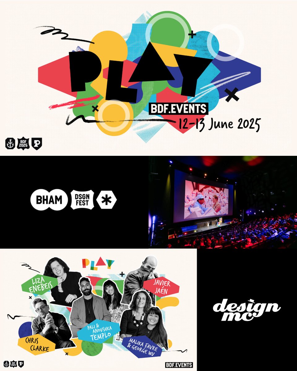 DesignmcLtd's tweet image. 🎉 We’re heading back to Brum! 🎉

For the third year in a row, Team Designmc is buzzing to be attending the brilliant @designfestbrum  – and yes, we’ve already packed our notebooks, snacks, and big creative energy! ✏️💡🍿

#BDF2025 #Designmc