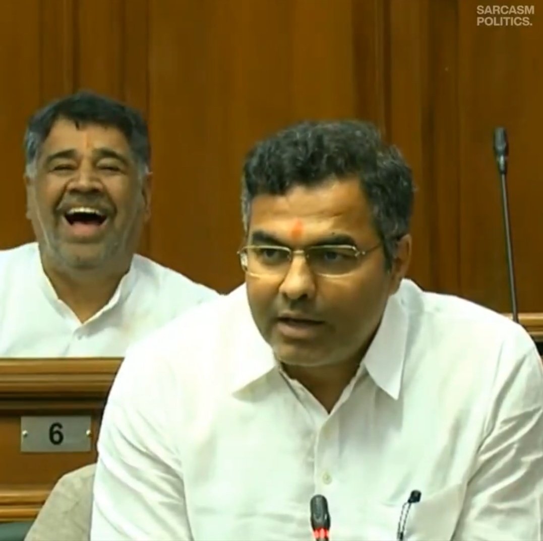 NewsAlgebraIND's tweet image. PARVESH VERMA 😂🔥 : &quot;Atishi Marlena has been so happy since February 8

&quot;She was overjoyed, celebrating the defeat of her own Govt, Kejriwal, and Manish Sisodia&quot; 😅

&quot;She was literally dancing and rejoicing that day. Even today, she looks so happy&quot; 

&quot;I want to assure that our…