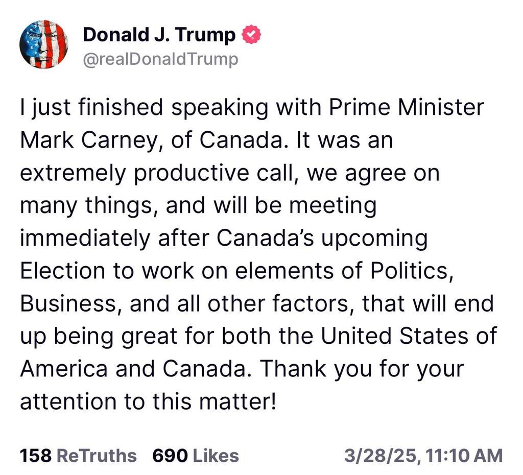 CoffeyTimeNews's tweet image. Hmmm…

Not so tough after Carney said our relationship with the US as we know it is over.

And that’s why you punch a bully in the mouth.

#ElbowsUpCanada
