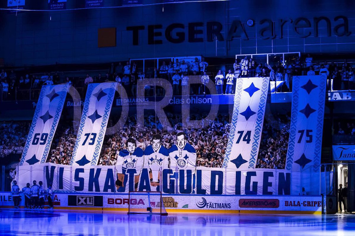 Nästa vecka spelar vi semifinal på hemmaplan, i Tegera arena!  

Norra ståplats ska vara så trång att det inte går att röra sig annat än när vi hoppar. En ny generation spelare ska formas och ingjutas med hur det känns att vinna igen. 

Det är ni vi har chansen att bygga det vi