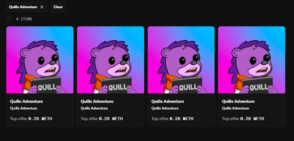 Quills mintledim. 3 adet de 0.185 ETH ortalama ile satın aldım marketten. Hadi bakalım hayırlısı olsun 🦔

<a href="/quillsadventure/">Quills</a> <a href="/Somnia_Network/">Somnia</a>