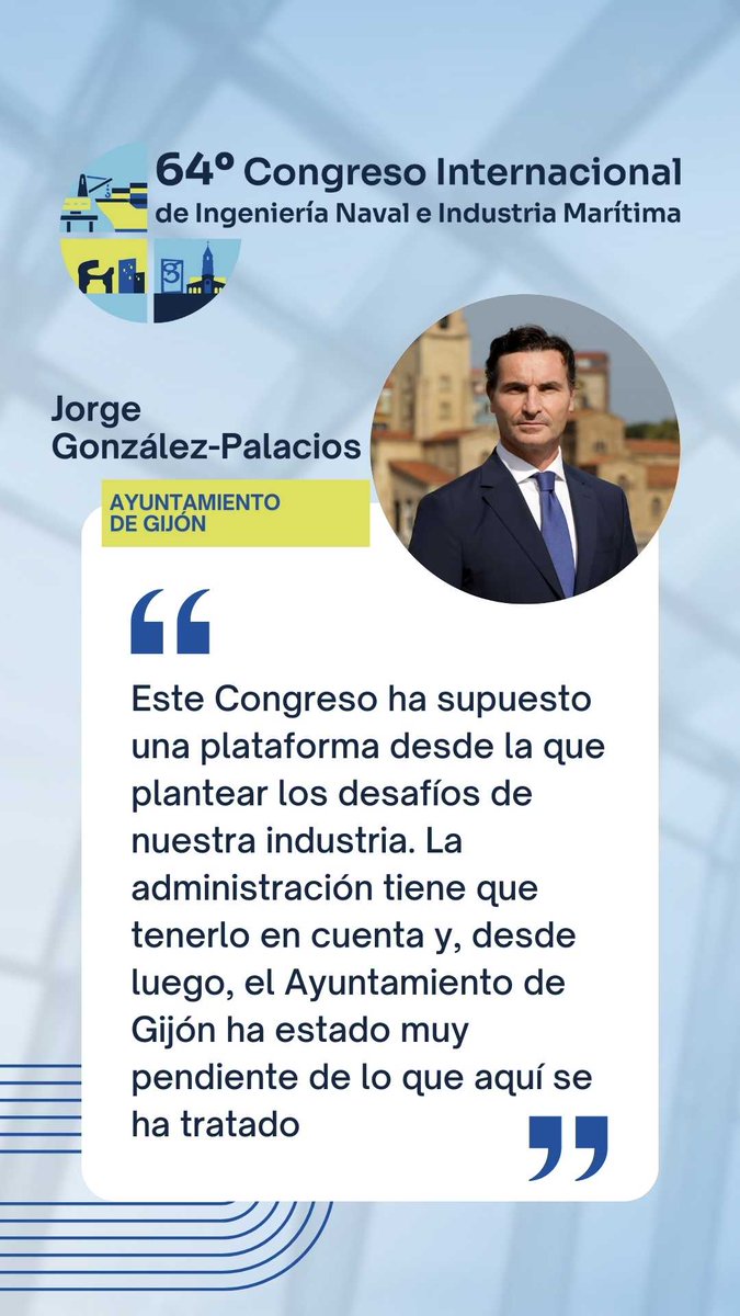 ingnaval's tweet image. Highlights del #64CIIN
Clausura del 64º Congreso Internacional de #IngenieríaNaval e #IndustriaMarítima
@AytodeGijon