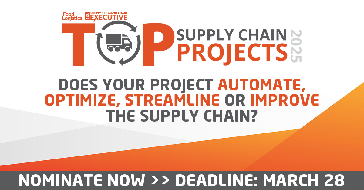Final call! 🚛📦

Submit your supply chain success story for the 2025 Top Supply Chain Projects award before 𝑻𝑶𝑵𝑰𝑮𝑯𝑻 at 𝟭𝟭:𝟱𝟵 𝗽.𝗺. 𝗖𝗦𝗧.

Get the recognition your project deserves! 🏆

🔗 bit.ly/4ik0v3u