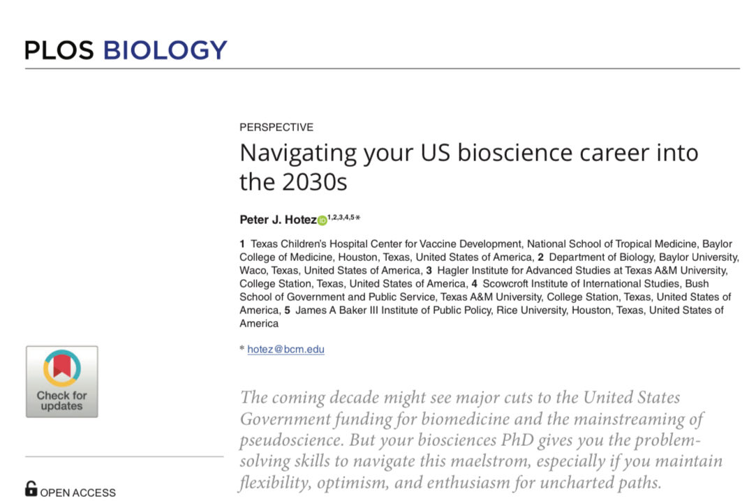Prof Peter Hotez MD PhD (@peterhotez) on Twitter photo NEW: My latest article out this afternoon in ā¦<a href="/PLOSBiology/">PLOS Biology</a>ā© journals.plos.org/plosbiology/ar⦠NEW: My latest article out this afternoon in ā¦<a href="/PLOSBiology/">PLOS Biology</a>ā© journals.plos.org/plosbiology/arā¦