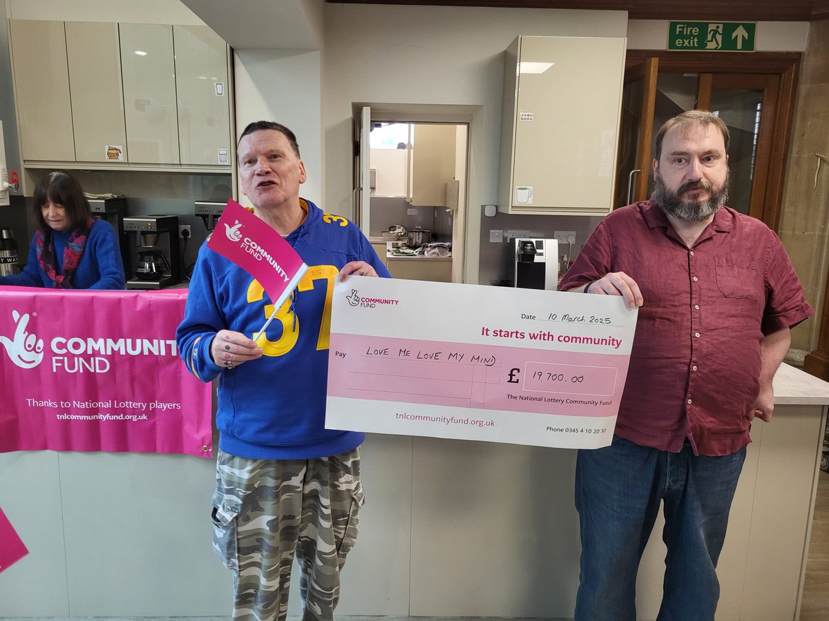 We are absolutely delighted to announce that <a href="/LMLMMEpsom/">Love Me Love My Mind</a> has been awarded a grant from <a href="/TNLComFund/">The National Lottery Community Fund</a>! A HUGE thank you to The National Lottery #NationalLottery and everyone who buys tickets—your contributions make a real difference.