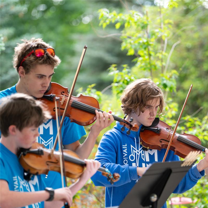 Music, mentorship, and mountains! 🎶

Young Musicians Summit runs July 16-19. Train with festival musicians, play in an ensemble, and perform live! With workshops, rehearsals, and a final performance, it's a day they won’t forget.

Apply by April 15!
bit.ly/4krL9vH