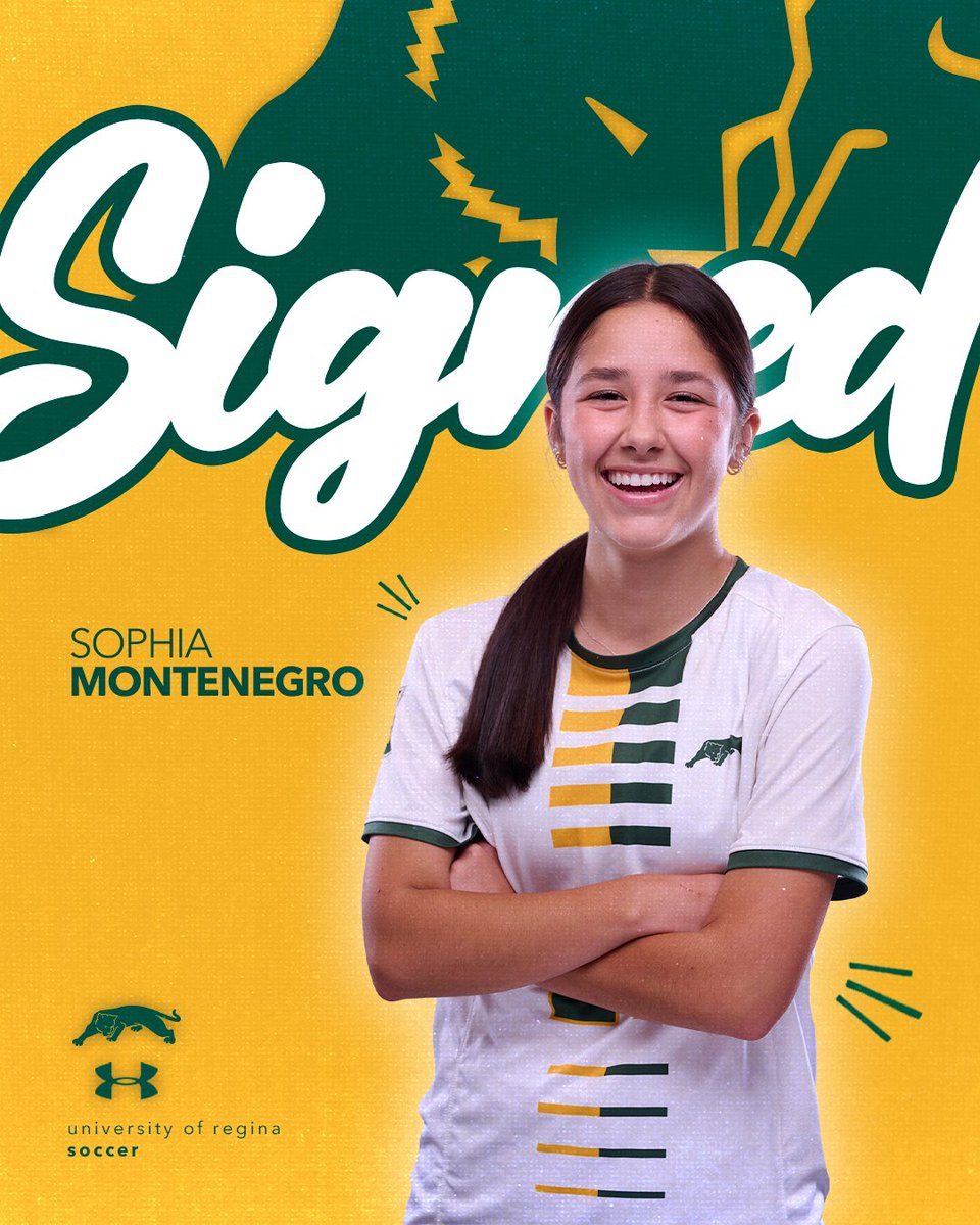 A big welcome to our newest commit: midfielder Sophia Montenegro!

Sophia is from O'Neill High School in Regina and played with FC Regina. She will be enrolling in the Faculty of Science in the fall 😸