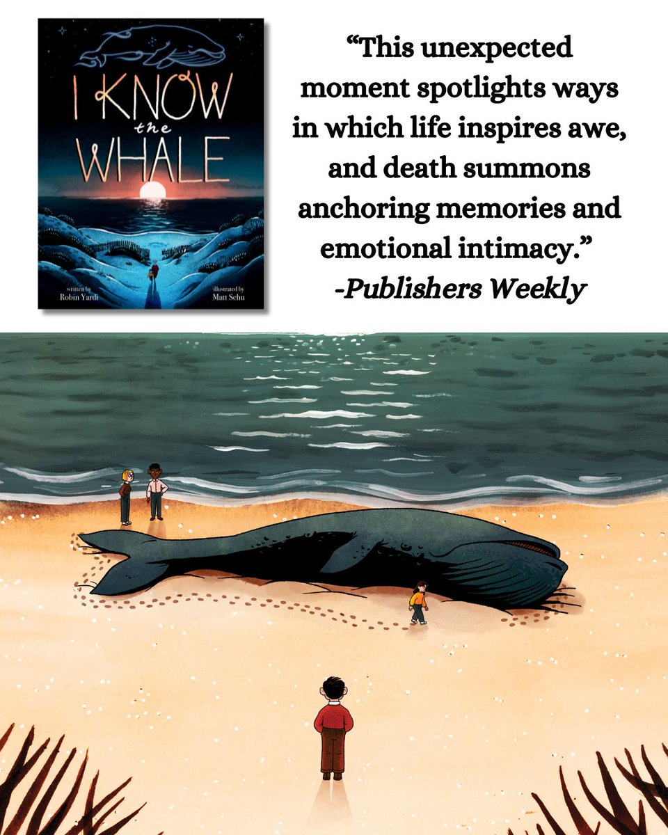 little bee books (@littlebeebooks) on Twitter photo Happy #bookbirthday to #IKnowtheWhale by <a href="/RobinYardi/">Robin Yardi ๐๐๐</a> and illustrated by <a href="/mattxschu/">Matt Schu ๐</a>. Pick up your copy today to experience a gorgeous story of marine creatures, family, and the mysteries of life. Available now wherever books are sold.
#BeeaReader๐ Happy #bookbirthday to #IKnowtheWhale by <a href="/RobinYardi/">Robin Yardi ๐๐๐</a> and illustrated by <a href="/mattxschu/">Matt Schu ๐</a>. Pick up your copy today to experience a gorgeous story of marine creatures, family, and the mysteries of life. Available now wherever books are sold.
#BeeaReader๐