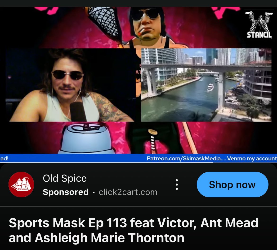 StancilJim's tweet image. free yourself of the lazy fake old man drama SLOP and enjoy a refreshing REAL show! @GfyMarca live on site in Miami as well as cameos from @The_SecretShow and @_AshleighMarie. oh and SPORTS! #SPMC #ConstantContent #Stancilstradamus #Stancilverse
🔗: youtube.com/live/4-Xa8lcne…