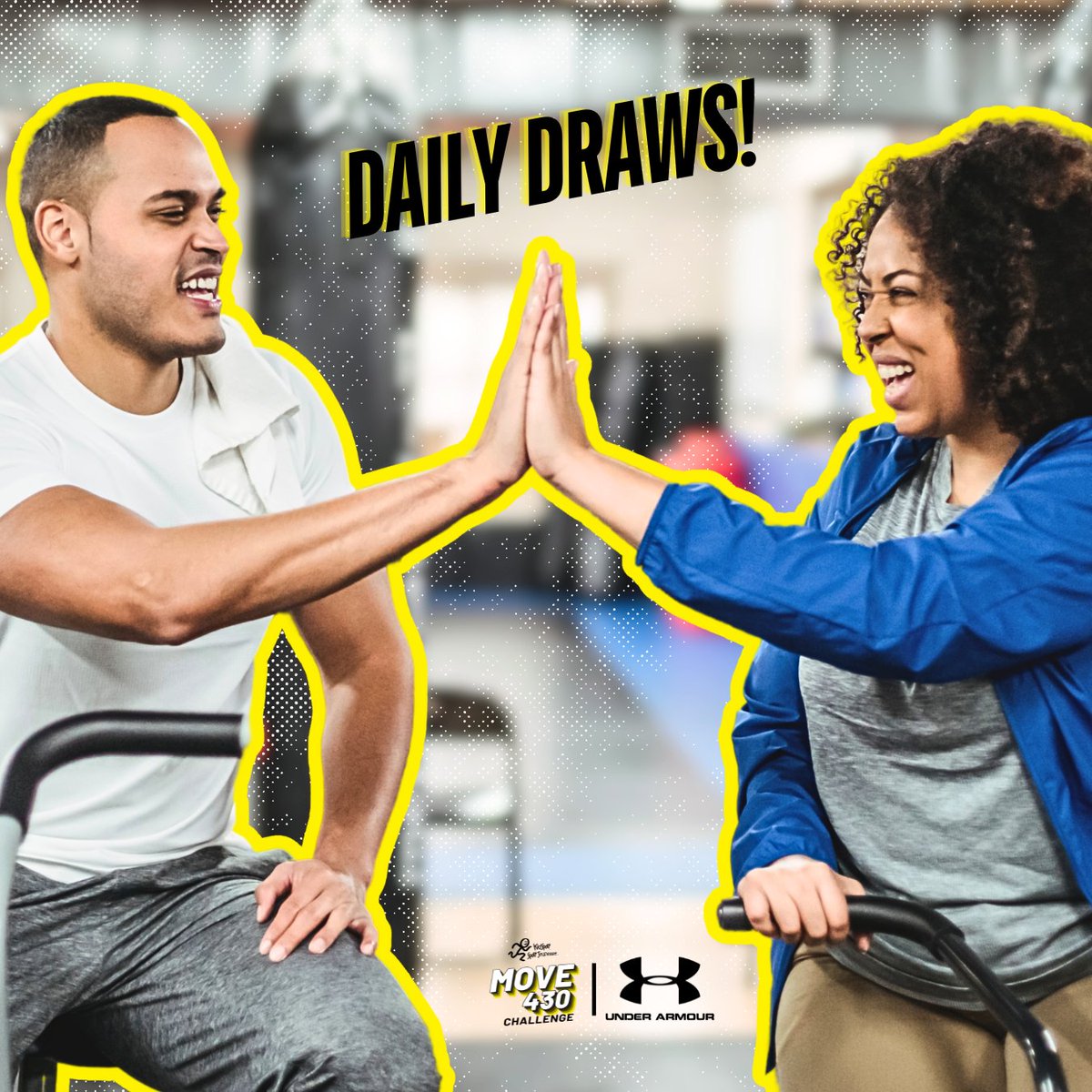 Have you registered yet? Every week you move you have a chance to win a $250 Under Armour gift card!
Thank you to our partner Under Armour!
Register for the MOVE430 Challenge here: move430.ca
#SoALLKidsCanPlay! #MOVE430Challenge