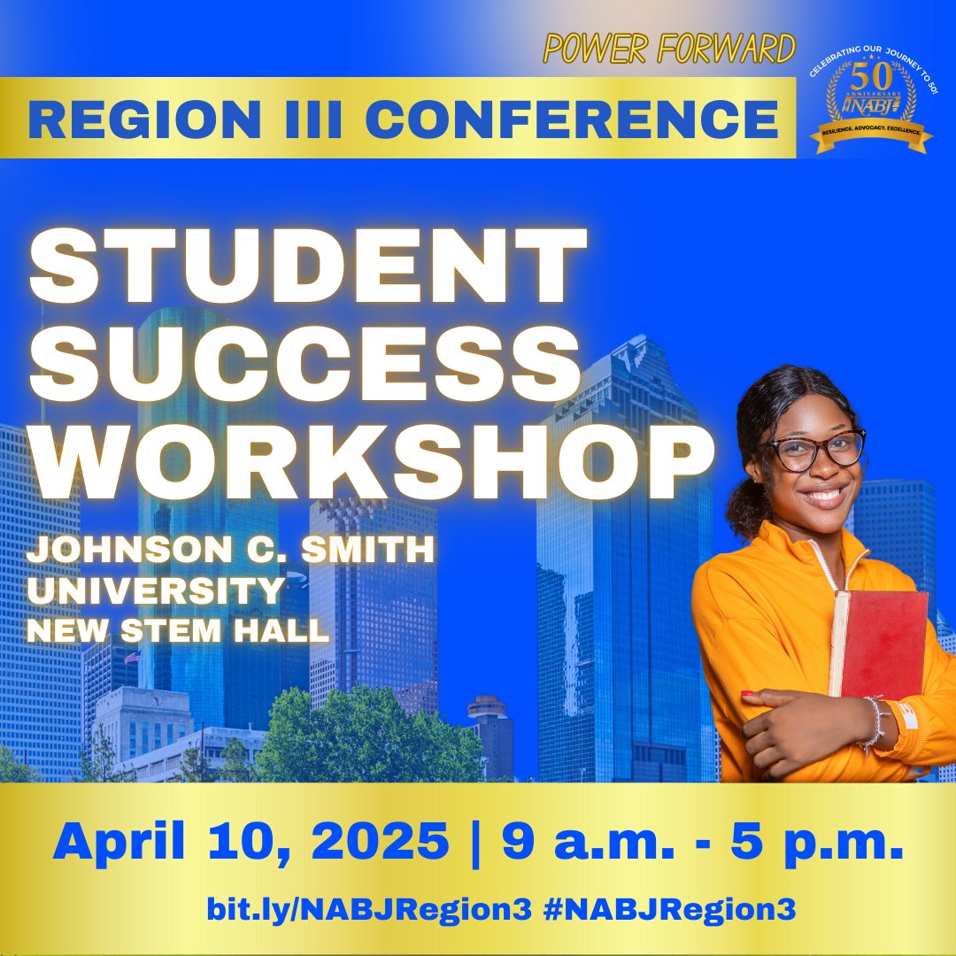#NABJ Headquarters βπΎποΈποΈπ» π· π₯ π π (@nabj) on Twitter photo π¨Donβt miss out! Early-bird registration for the 2025 #NABJRegion3 Conference ends MONDAY, March 31! There's something for everyone! From leadership training and a political town hall to a day-long <a href="/nabj_students/">NABJ Students</a> success workshop, where trainees earn certificates. Join us April π¨Donβt miss out! Early-bird registration for the 2025 #NABJRegion3 Conference ends MONDAY, March 31! There's something for everyone! From leadership training and a political town hall to a day-long <a href="/nabj_students/">NABJ Students</a> success workshop, where trainees earn certificates. Join us April