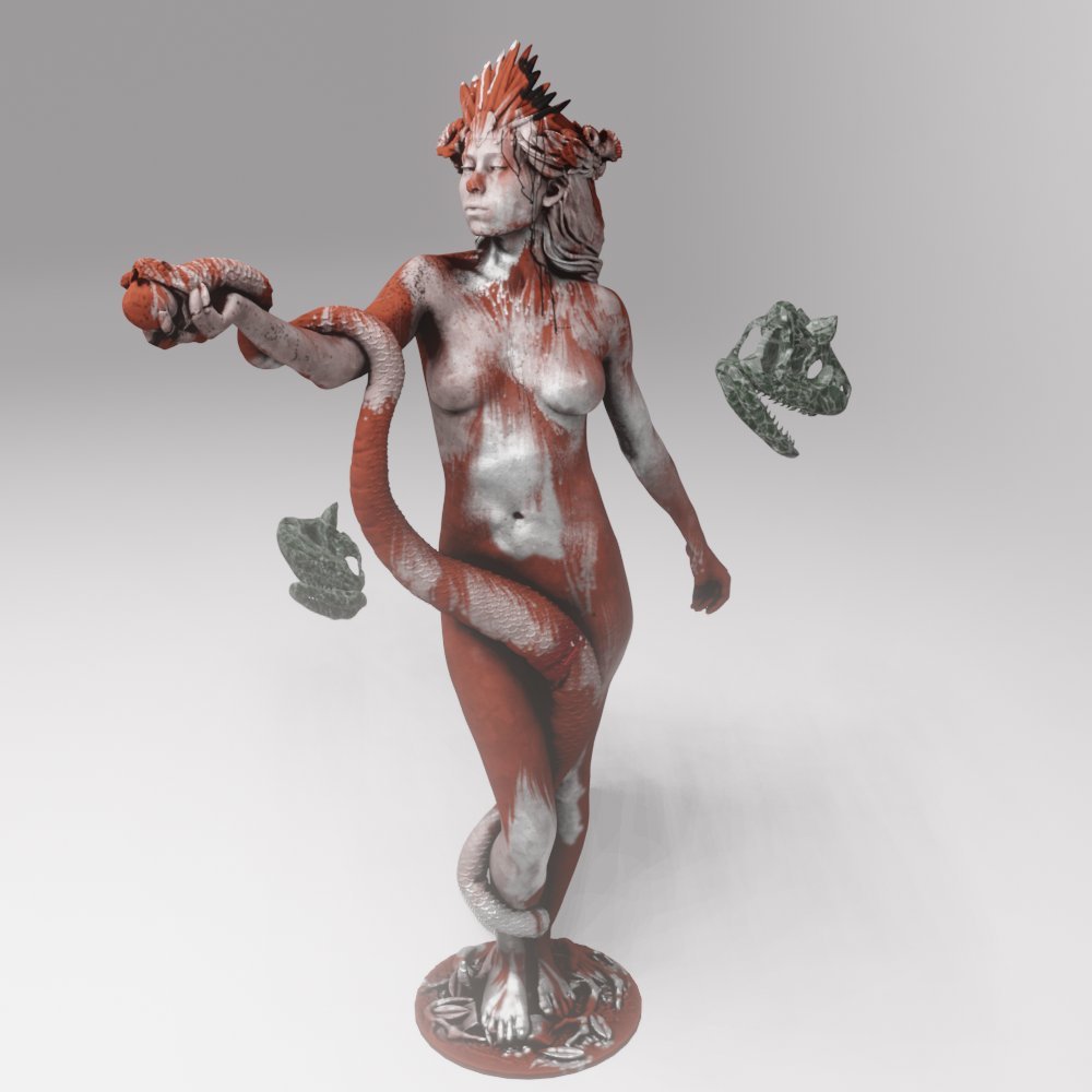 I am very happy and grateful to have sold my first NFT!

It’s Dichotomy, a 3D scan of actress Priscila Salto with a small animation in GLB format.

I’ll be working this weekend to finish my next piece.
You can check the NFT here
objkt.com/tokens/KT1NaN6…  #NFTs #NFTCommunity #3d