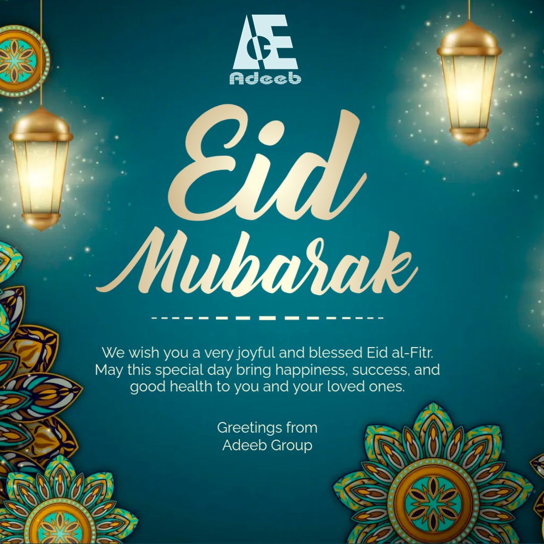 Eid Mubarak! 🌙✨ May this special day bring you and your loved ones happiness, peace, and blessings. Enjoy every moment of this beautiful celebration!
#AdeebGroup #FaciltyManagement #EidMubarak #EidulFitr #EidinUAE #Eid2025 #UAE
