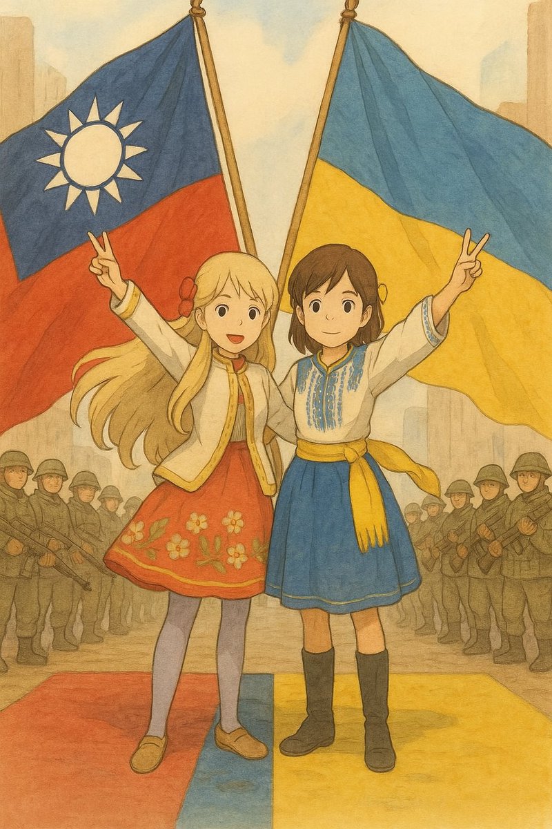 TaiwanFreedom89's tweet photo. Stand with Taiwan. 🇹🇼
Stand with Ukraine. 🇺🇦 https://t.co/i4nOGS2u34