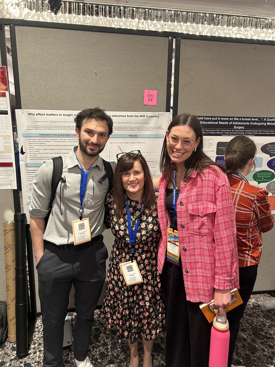 Excited to be at the Society of <a href="/BehavioralMed/">SBM</a>'s annual meeting  today w/ students from <a href="/ubcokanagan/">UBC Okanagan</a>. More than ever we need evidence-based research that is implemented in real world settings that results in policy change that will improve peoples health &amp; well-being. 👣🧠