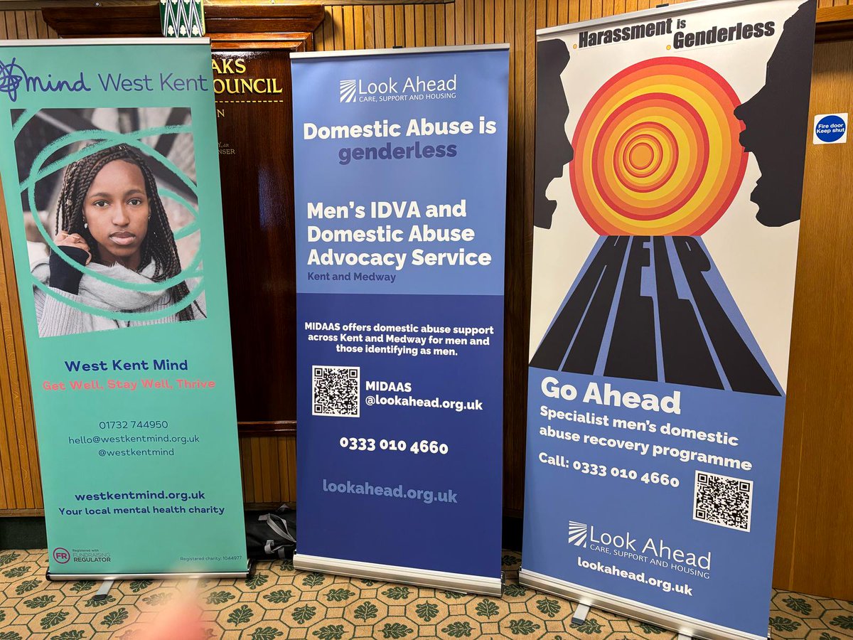 Sevenoaks District Community Safety Partnership (@sdc_csp) on Twitter photo Today we held our Domestic Abuse Conference for Male Victims. Amazing group of speakers & special thanks to our 2 surviours that shared their emotional stories.
#Loveshouldnthurt
<a href="/lookaheadtweets/">Look Ahead</a>
<a href="/ClarionHousing/">Clarion Housing</a>
<a href="/ManKindInit/">ManKind Initiative</a>
<a href="/WestKentMind/">West Kent Mind</a>
<a href="/BelvedereBrooks/">Mark Brooks</a>
<a href="/tim_woodhouse/">Tim Woodhouse</a> Today we held our Domestic Abuse Conference for Male Victims. Amazing group of speakers & special thanks to our 2 surviours that shared their emotional stories.
#Loveshouldnthurt
<a href="/lookaheadtweets/">Look Ahead</a>
<a href="/ClarionHousing/">Clarion Housing</a>
<a href="/ManKindInit/">ManKind Initiative</a>
<a href="/WestKentMind/">West Kent Mind</a>
<a href="/BelvedereBrooks/">Mark Brooks</a>
<a href="/tim_woodhouse/">Tim Woodhouse</a>