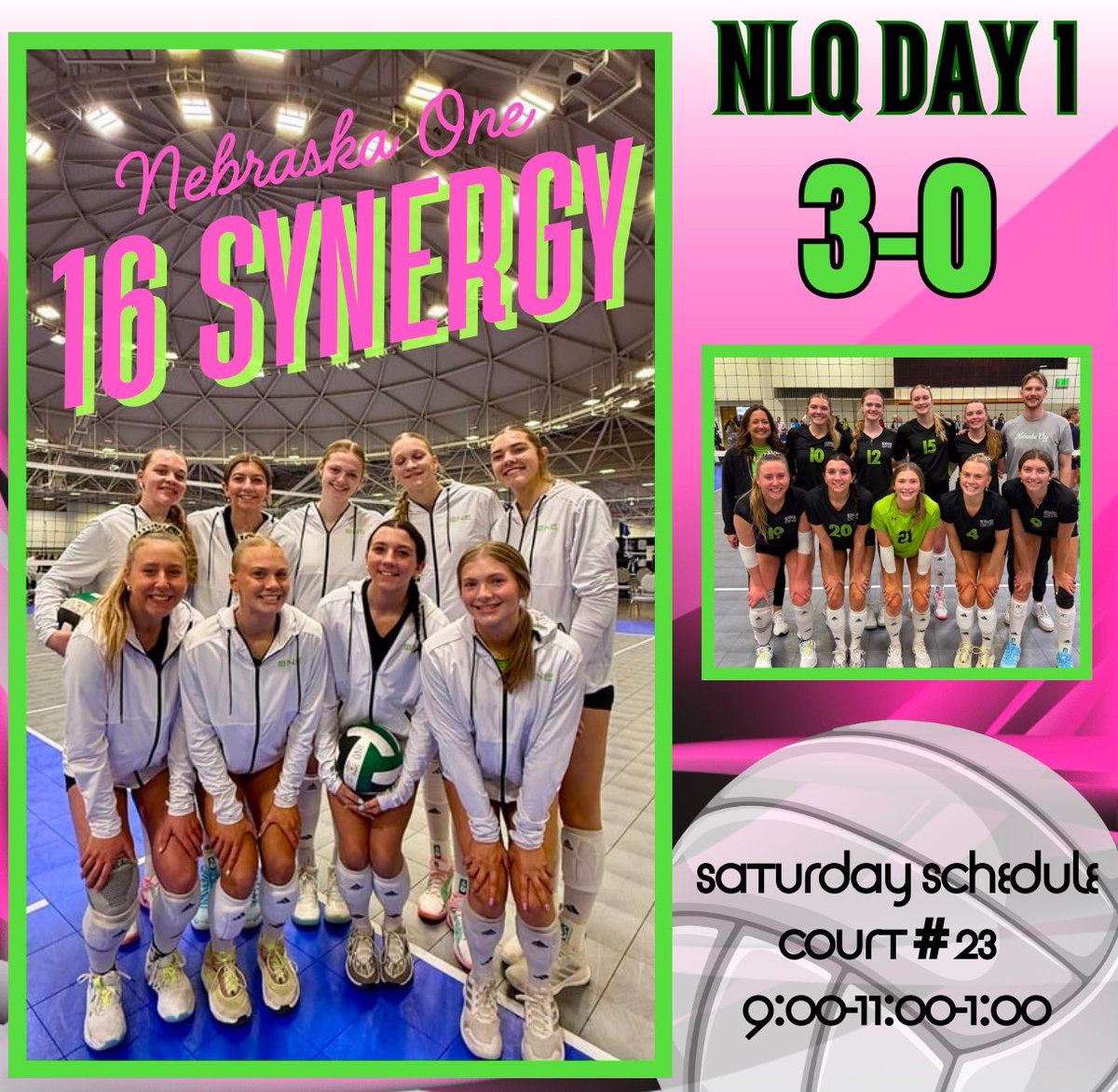 Great first day at NLQ!