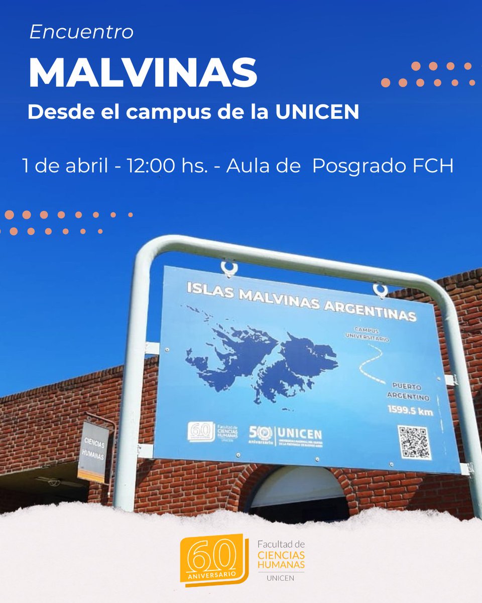 Encuentro "MALVINAS desde el campus de la UNICEN" fch.unicen.edu.ar/malvinas-desde…