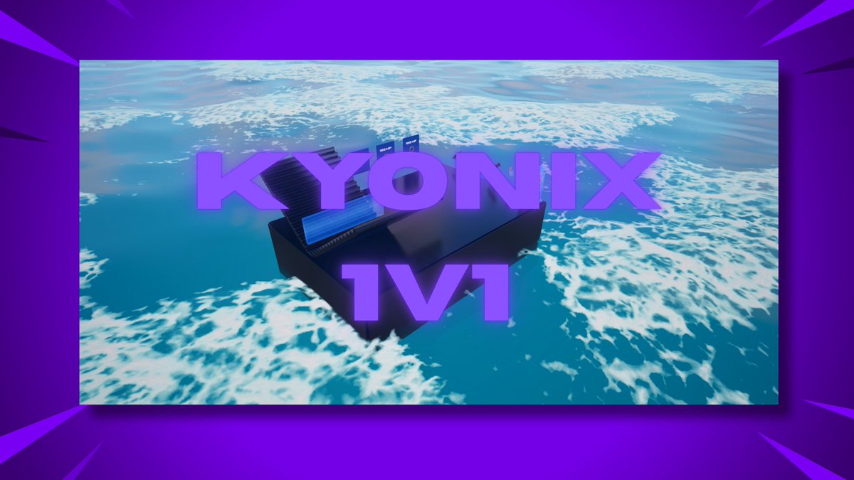 Variety_VRY's tweet photo. 💜 Kyonix 1v1
We created a new 1v1 Map
Go play it now

🔎 7012-5600-3999 https://t.co/KBjXn7AFE0