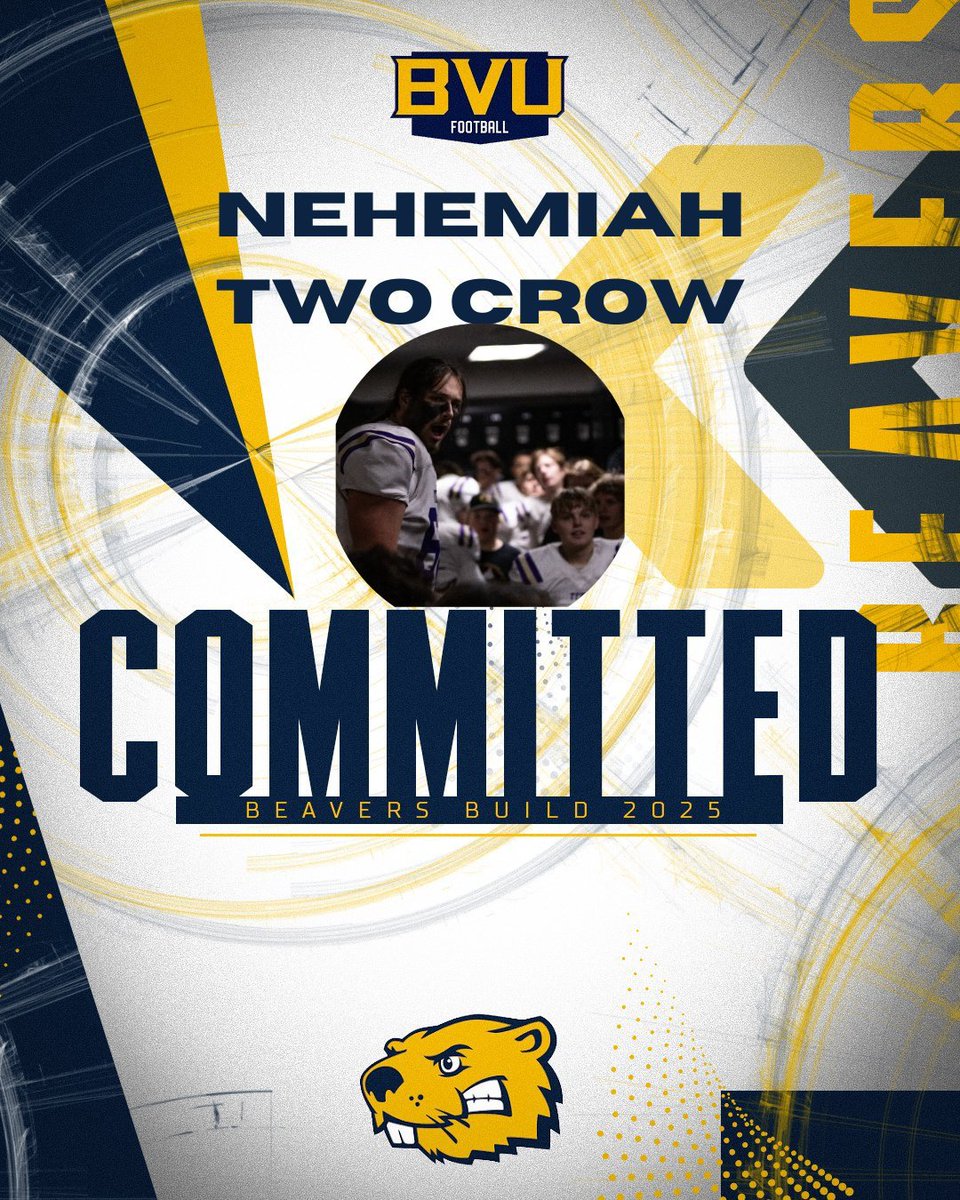 Nehemiah Two Crow (@nehemiahtwocrow) on Twitter photo Happy to announce my commitment to BVU. I am thankful to opportunity to play and to my mom and coaches for the support. <a href="/BVU_Football/">BVU Football</a> <a href="/Coach_Dickinson/">Austin Dickinson</a> <a href="/CoachEHubbard/">Coach Hubbard</a> <a href="/FortCollinsFB/">Fort Collins Football</a> <a href="/YemmMatt/">Matt Yemm</a> <a href="/JDBennett78/">Jake Bennett</a> <a href="/CoachTarver1/">James Tarver</a> Happy to announce my commitment to BVU. I am thankful to opportunity to play and to my mom and coaches for the support. <a href="/BVU_Football/">BVU Football</a> <a href="/Coach_Dickinson/">Austin Dickinson</a> <a href="/CoachEHubbard/">Coach Hubbard</a> <a href="/FortCollinsFB/">Fort Collins Football</a> <a href="/YemmMatt/">Matt Yemm</a> <a href="/JDBennett78/">Jake Bennett</a> <a href="/CoachTarver1/">James Tarver</a>