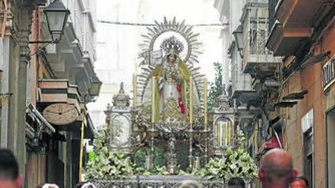 La Virgen del Poder Divino regresará a las calles de Cádiz en 2025 tras el Año Jubilar