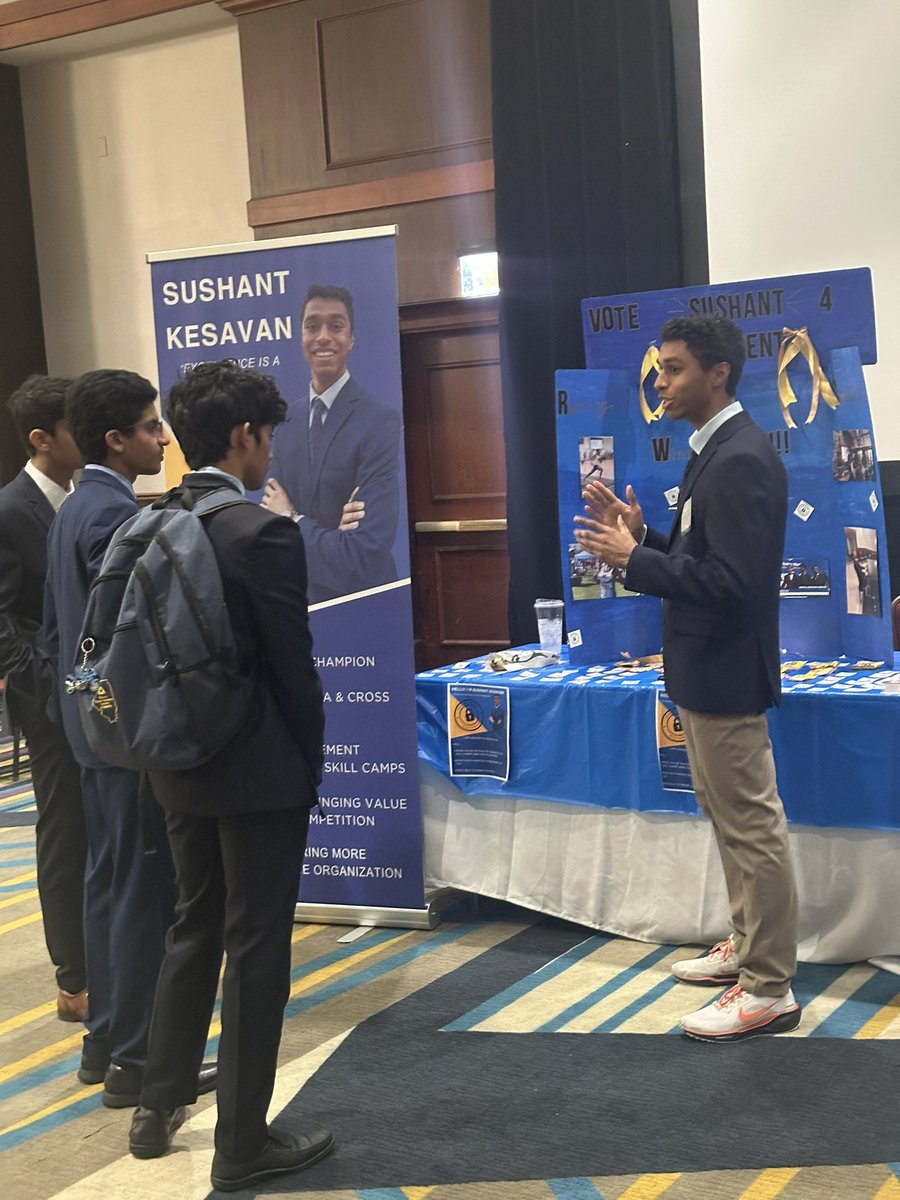 𝕎𝕖 𝕙𝕒𝕧𝕖 𝕒𝕣𝕣𝕚𝕧𝕖𝕕 𝕒𝕥 𝕥𝕙𝕖 <a href="/FBLA_National/">FBLA National</a> 𝕊𝕃ℂ! 𝔽𝕚𝕣𝕤𝕥 𝕦𝕡, 𝕊𝕦𝕤𝕙𝕒𝕟𝕥 𝕂𝕖𝕤𝕒𝕧𝕒𝕟 𝕔𝕒𝕞𝕡𝕒𝕚𝕘𝕟𝕚𝕟𝕘 𝕗𝕠𝕣 𝕡𝕣𝕖𝕤𝕚𝕕𝕖𝕟𝕥. 📣 <a href="/LZHSBEARS/">LZHS BEARS</a> <a href="/GalltKelley/">Dr. Kelley Gallt</a> <a href="/johnwalshD95/">John L. Walsh</a>