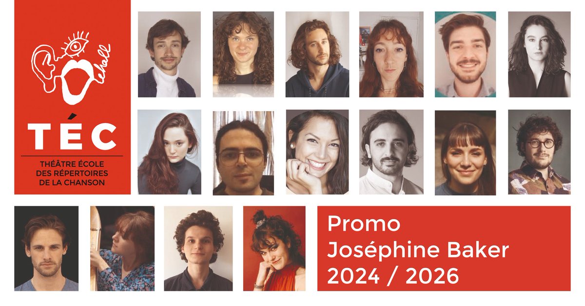 Venez assister au spectacle que nous ont concocté les artistes-étudiants de la nouvelle promotion de l'école du TEC. Le 9 avril à 19h. Entrée libre. 
lehalldelachanson.com/tec/cabaretec-…
Lieu : Le Hall de la chanson. Parc de la Villette.