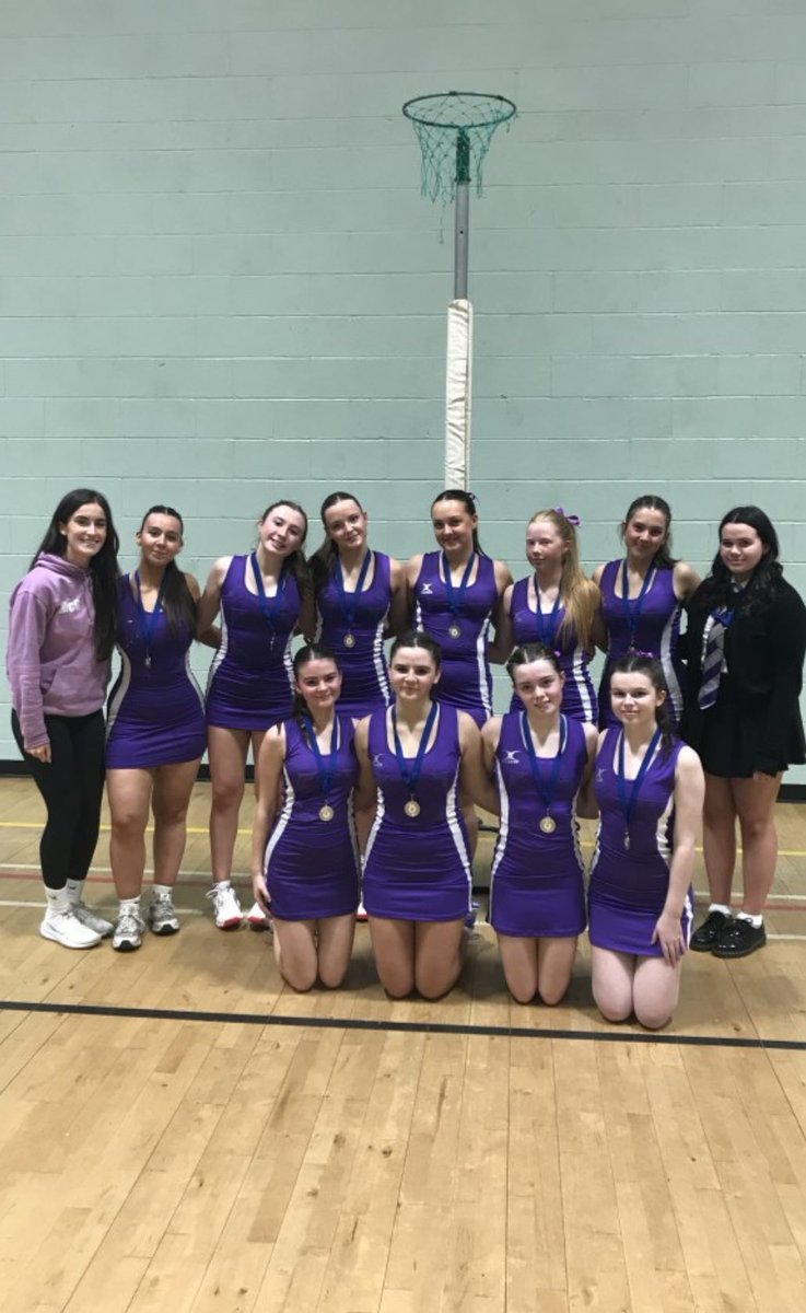 And just like that, another netball season is over! Massive well done to our S5 team who came second in the NL development league after a very competitive final vs Calderhead! I am, as always, incredibly proud of this lot. What a team!💜  <a href="/OLHSMotherwell/">OLHSMotherwell</a>