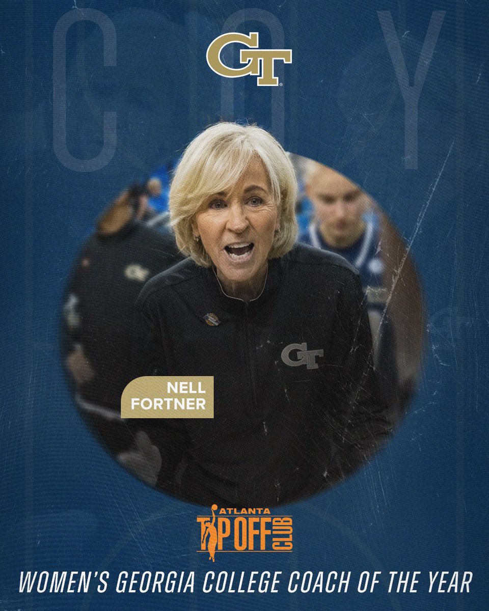 Georgia Tech Women's Basketball (@gtwbb) on Twitter photo Our π state award winners π
Congratulations to <a href="/NellOnWheels/">Nell Fortner</a> and <a href="/karadunn_/">Kara Dunn</a> for their recognition by the <a href="/ATLTipoffClub/">Atlanta Tipoff Club</a> β
π° buzz.gt/atltipoff25
#StingEm Our π state award winners π
Congratulations to <a href="/NellOnWheels/">Nell Fortner</a> and <a href="/karadunn_/">Kara Dunn</a> for their recognition by the <a href="/ATLTipoffClub/">Atlanta Tipoff Club</a> β
π° buzz.gt/atltipoff25
#StingEm