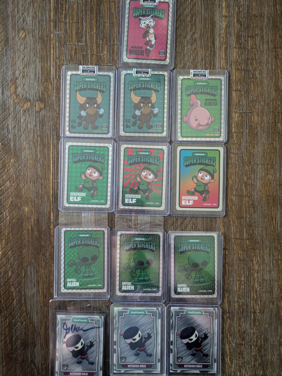 Thoughtwrong (@thoughtwrong) on Twitter photo Selling a variety of things. This isn't everything but a good start. Looking for PayPal and Venmo payments only, no trades. DM. Please share to friends whom may be interested. Cross posted in Discord.
<a href="/veefriends/">VeeFriends</a> <a href="/VeeFriendsCards/">VeeFriends Cards</a> <a href="/jeremyknowsVF/">Jeremy Knows | VeeFriends</a> <a href="/Corso52/">Corso</a> <a href="/VeeFriendsCurvy/">Curvy</a> Selling a variety of things. This isn't everything but a good start. Looking for PayPal and Venmo payments only, no trades. DM. Please share to friends whom may be interested. Cross posted in Discord.
<a href="/veefriends/">VeeFriends</a> <a href="/VeeFriendsCards/">VeeFriends Cards</a> <a href="/jeremyknowsVF/">Jeremy Knows | VeeFriends</a> <a href="/Corso52/">Corso</a> <a href="/VeeFriendsCurvy/">Curvy</a>